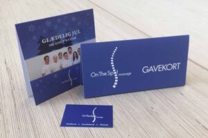 grafisk design julekort gavekort visitkort
